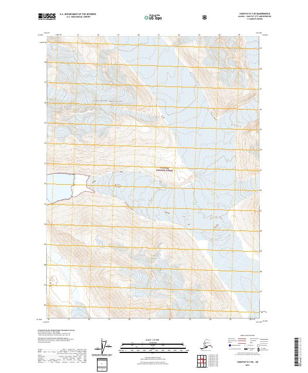 Yakutat D-3 SE topographic map thumbnail