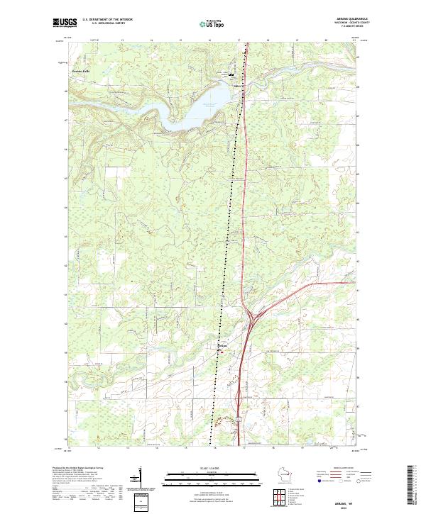 Abrams topographic map thumbnail