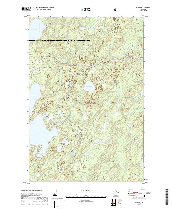Alvin NW topographic map thumbnail