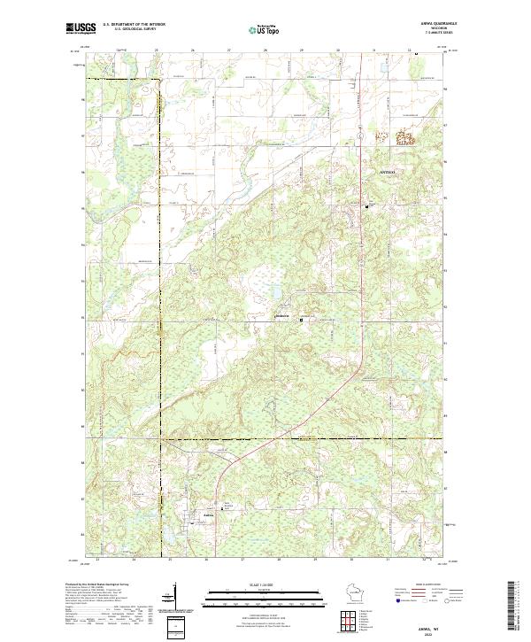 Aniwa topographic map thumbnail