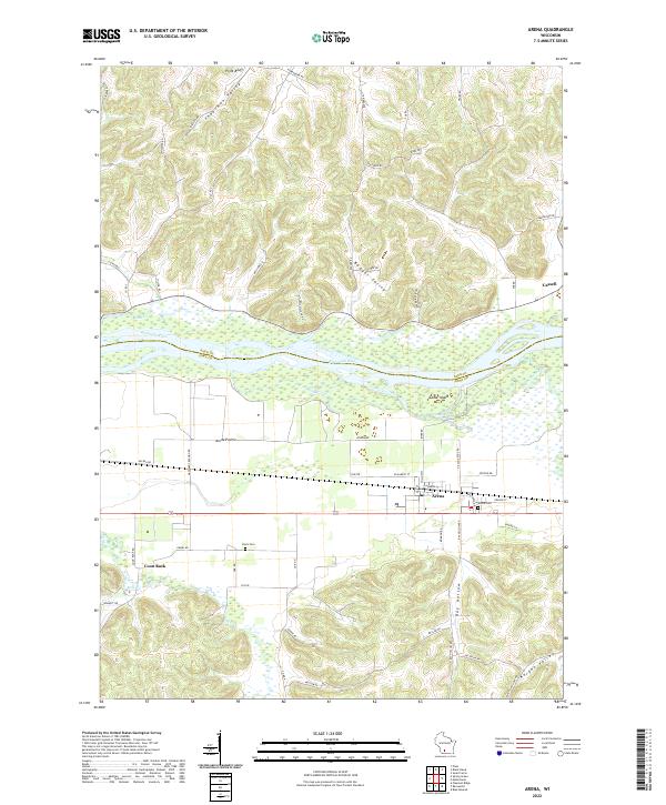Arena topographic map thumbnail