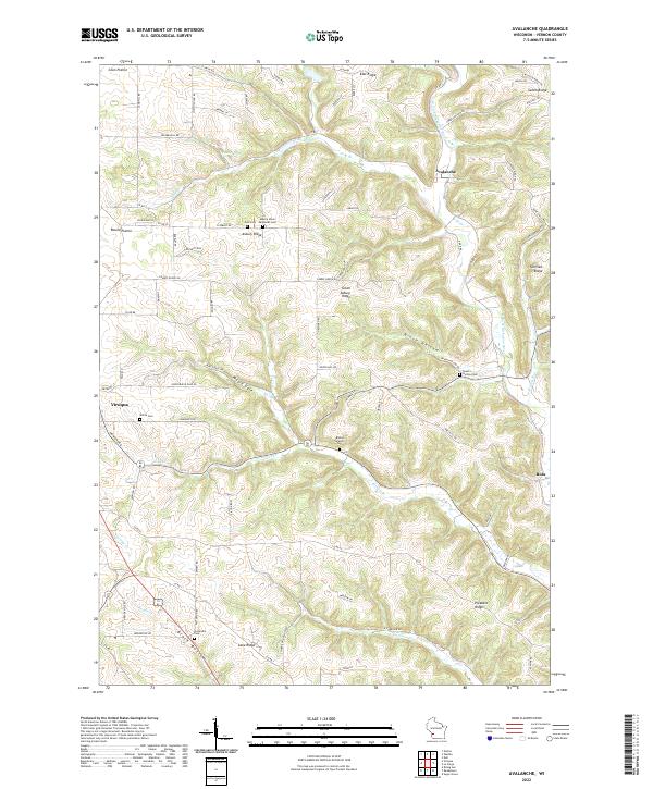 Avalanche topographic map thumbnail