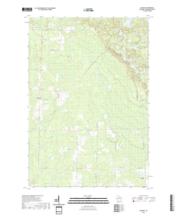 Bavaria topographic map thumbnail