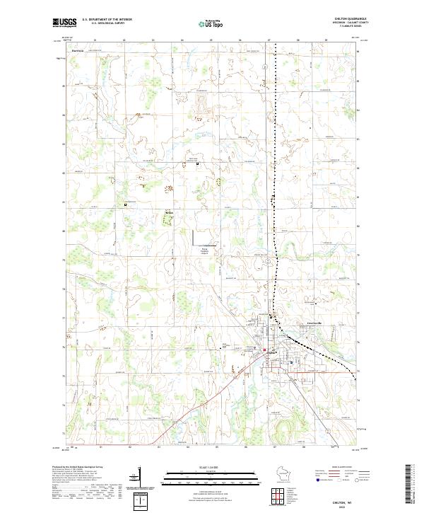 Chilton topographic map thumbnail