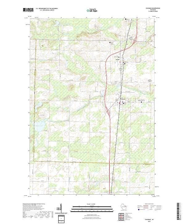 Coleman topographic map thumbnail