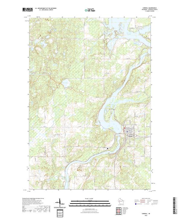 Cornell topographic map thumbnail