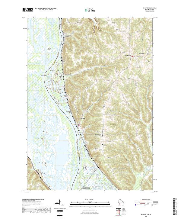 De Soto topographic map thumbnail