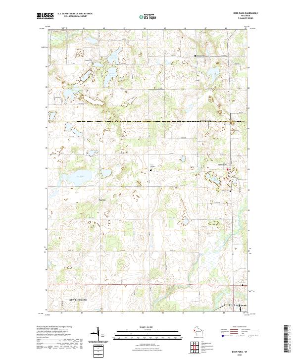 Deer Park topographic map thumbnail