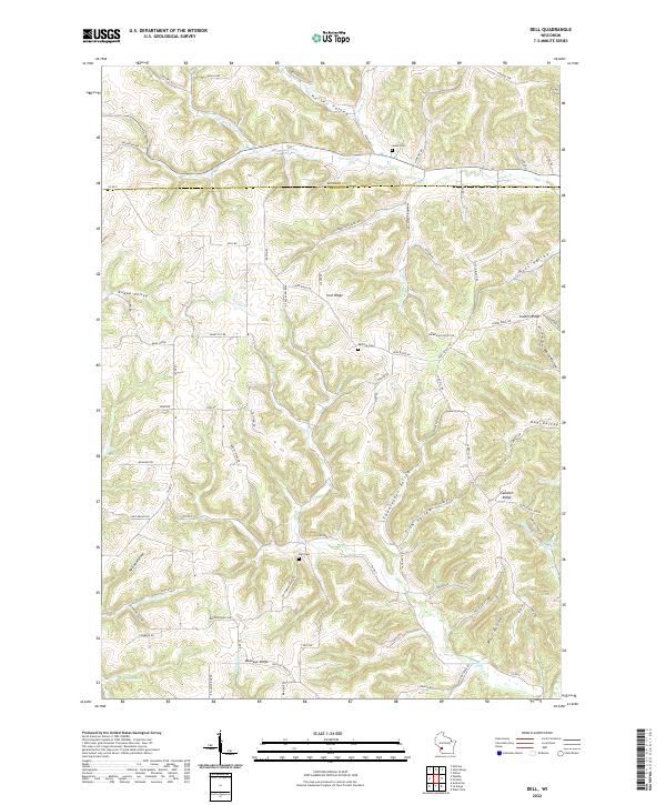 Dell topographic map thumbnail