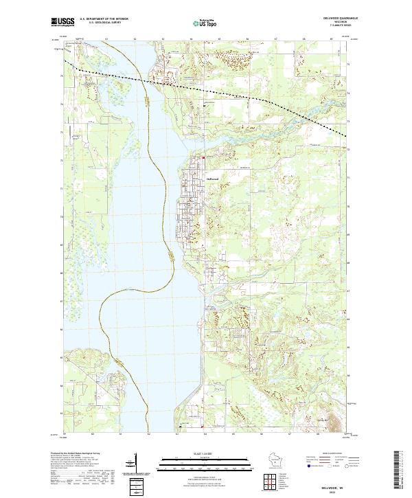Dellwood topographic map thumbnail
