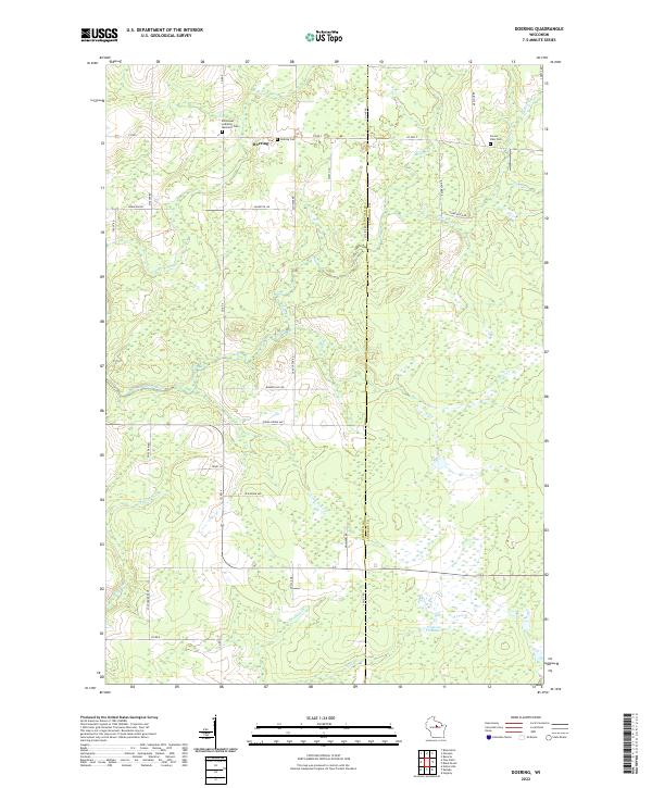 Doering topographic map thumbnail