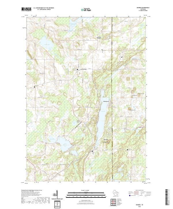 Dundee topographic map thumbnail