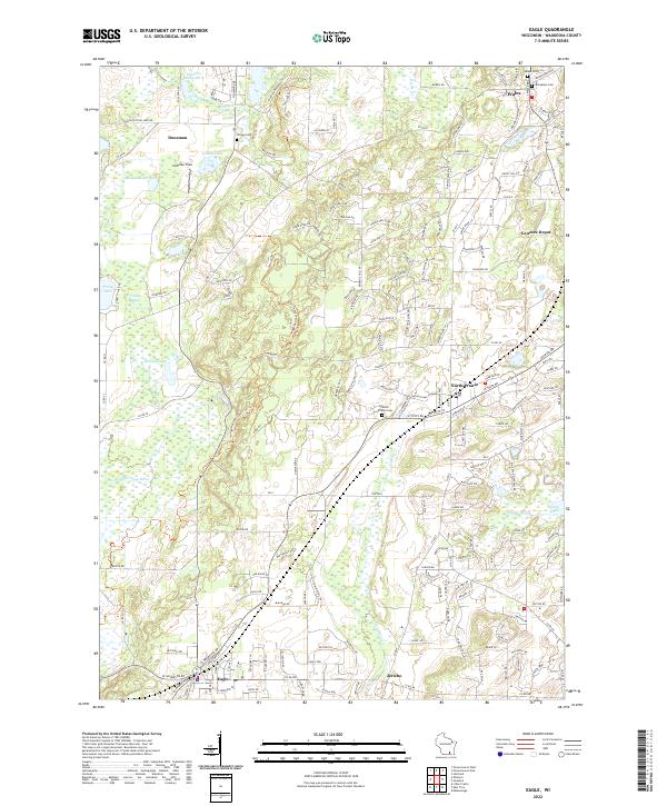 Eagle topographic map thumbnail