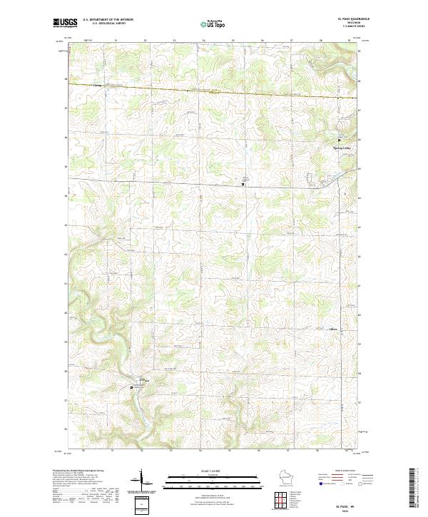 El Paso topographic map thumbnail
