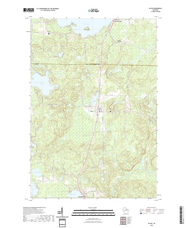 Elcho topographic map thumbnail