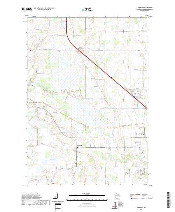 Eldorado topographic map thumbnail