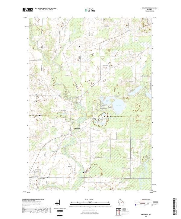 Embarrass topographic map thumbnail