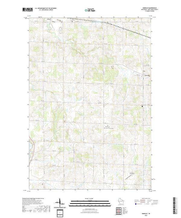Emerald topographic map thumbnail