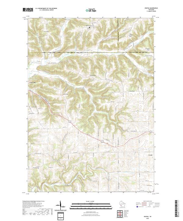 Esofea topographic map thumbnail