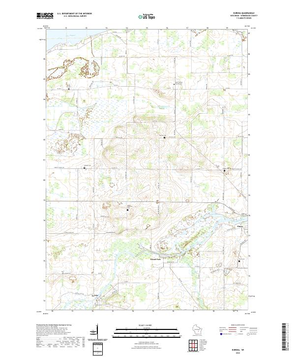 Eureka topographic map thumbnail