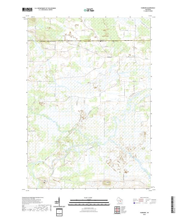 Fairburn topographic map thumbnail