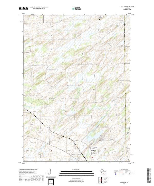 Fall River topographic map thumbnail