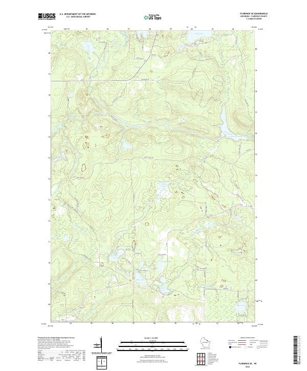 Florence SE topographic map thumbnail