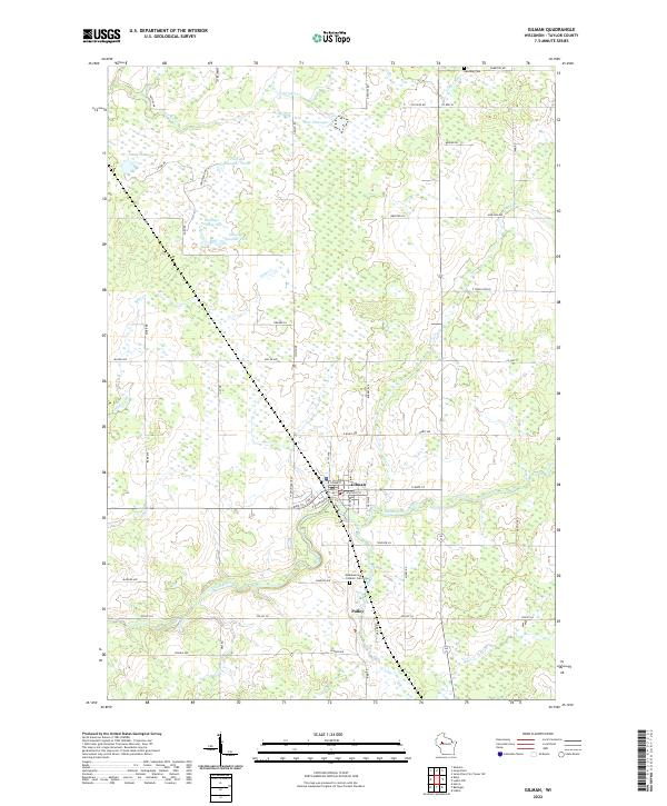 Gilman topographic map thumbnail