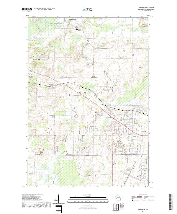 Greenville topographic map thumbnail