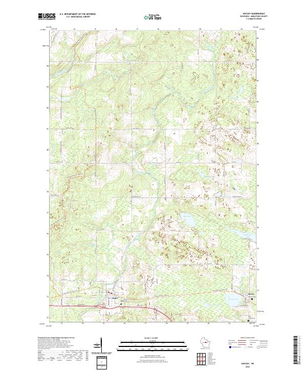 Hatley topographic map thumbnail