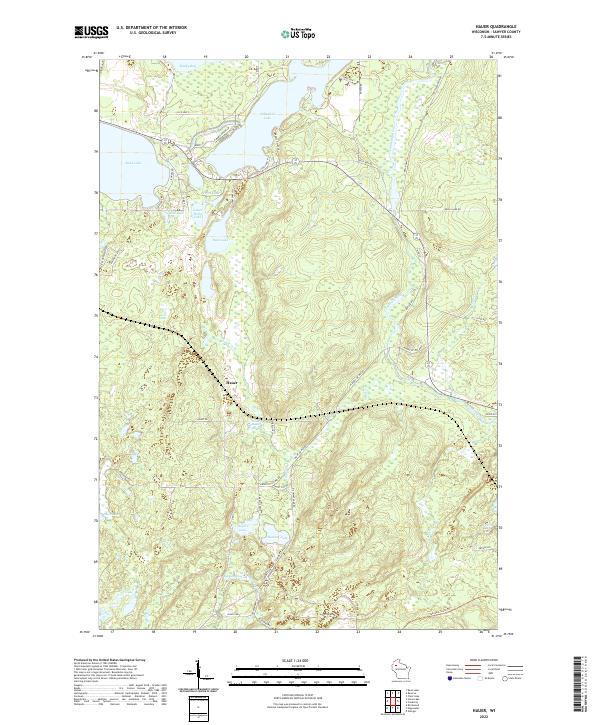 Hauer topographic map thumbnail
