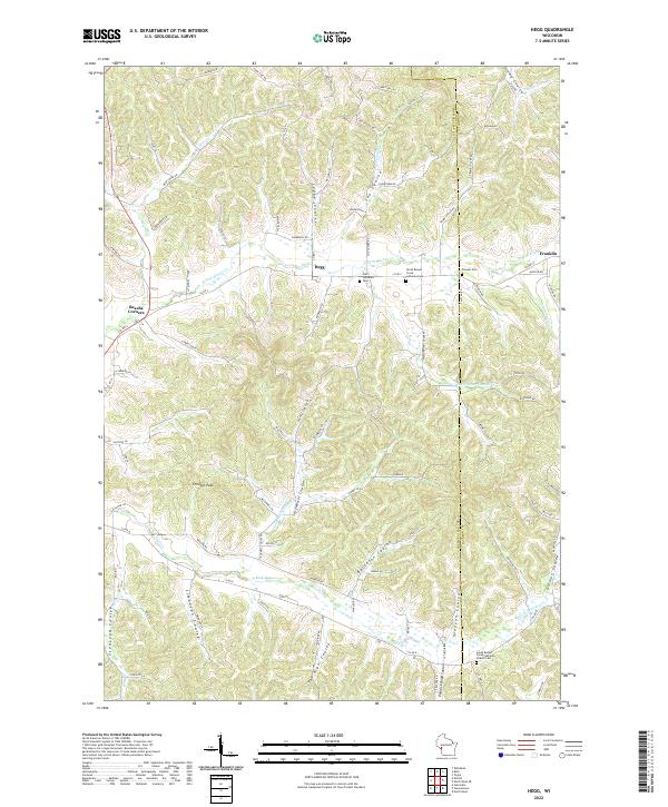 Hegg topographic map thumbnail