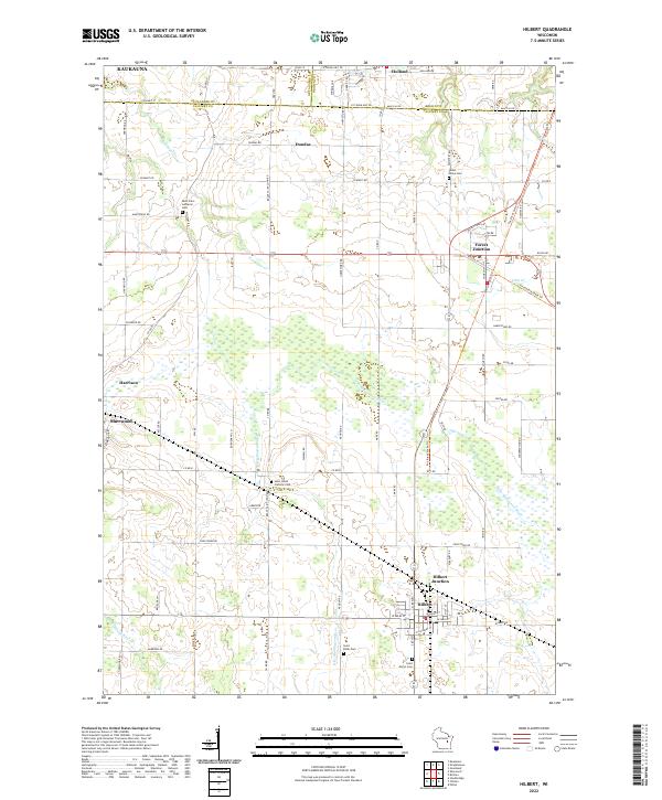 Hilbert topographic map thumbnail
