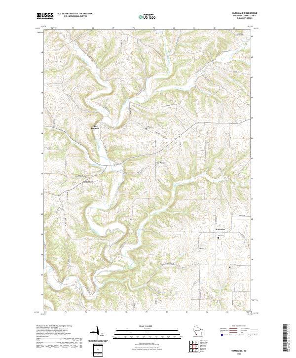 Hurricane topographic map thumbnail