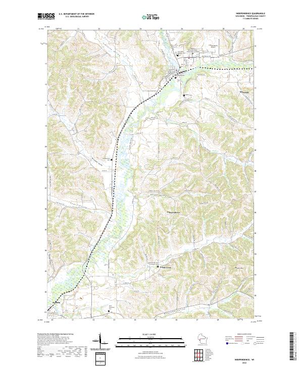 Independence topographic map thumbnail
