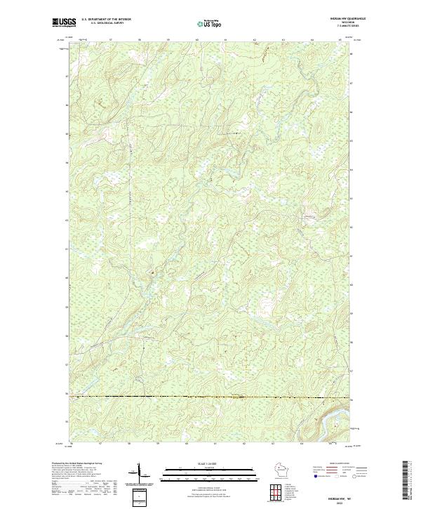 Ingram NW topographic map thumbnail