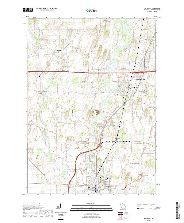 Jefferson topographic map thumbnail