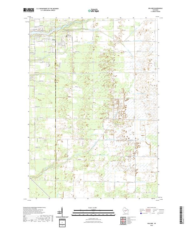 Kellner topographic map thumbnail
