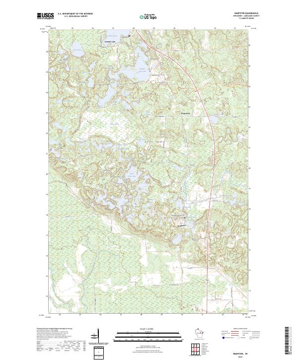 Kempster topographic map thumbnail