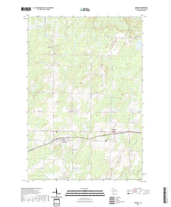 Kennan topographic map thumbnail