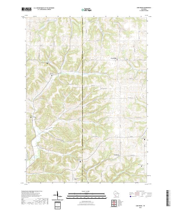 Lime Ridge topographic map thumbnail