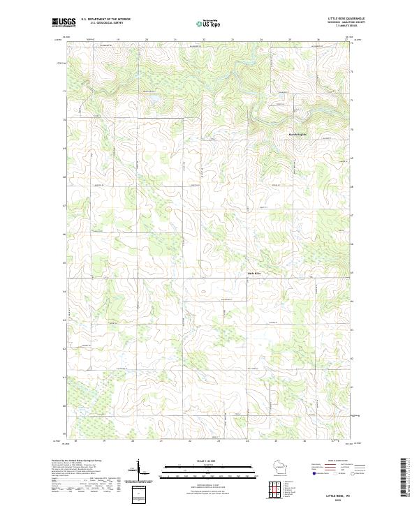 Little Rose topographic map thumbnail