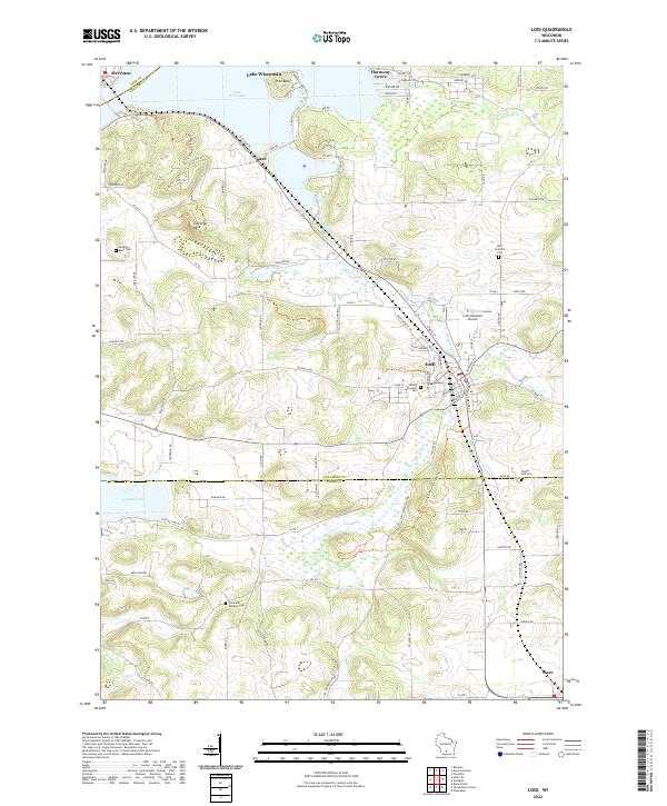 Lodi topographic map thumbnail