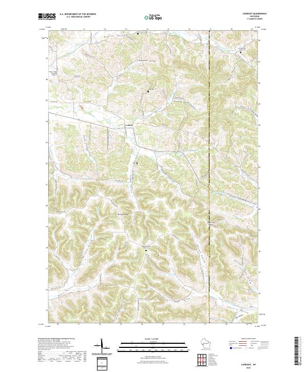 Lookout topographic map thumbnail