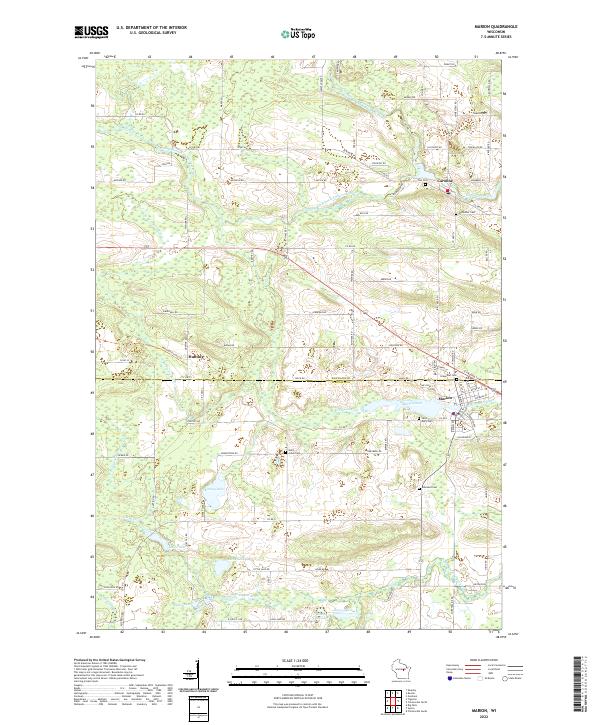 Marion topographic map thumbnail