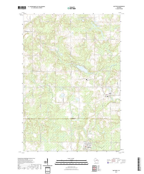 Mattoon topographic map thumbnail