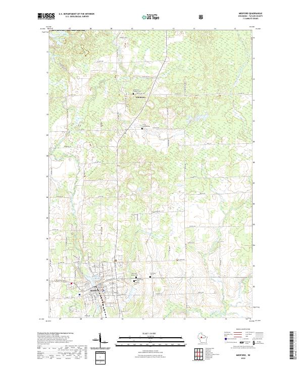 Medford topographic map thumbnail