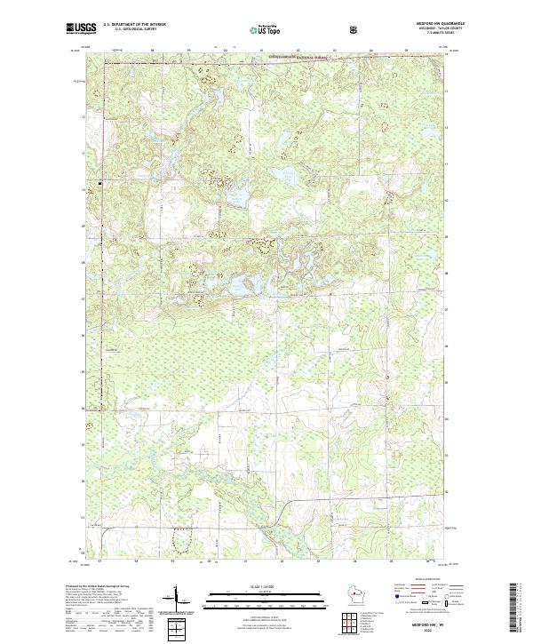 Medford NW topographic map thumbnail