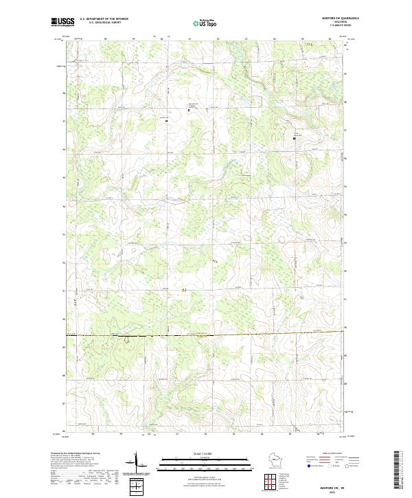 Medford SW topographic map thumbnail