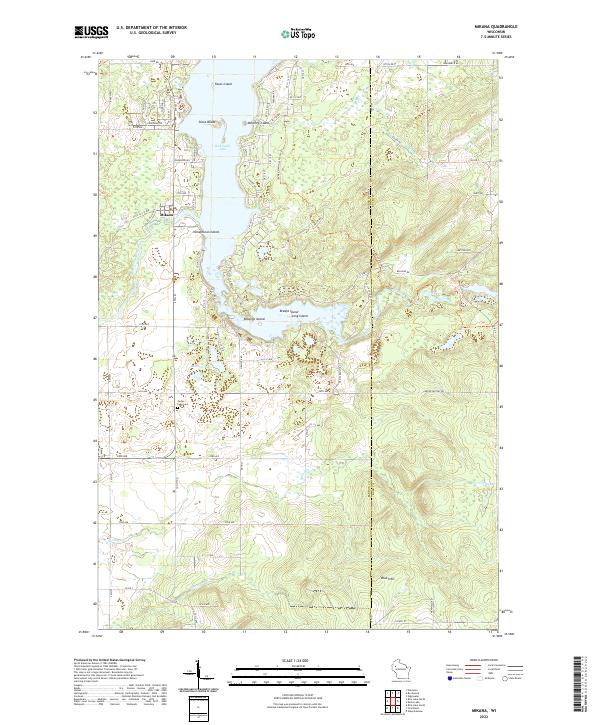 Mikana topographic map thumbnail